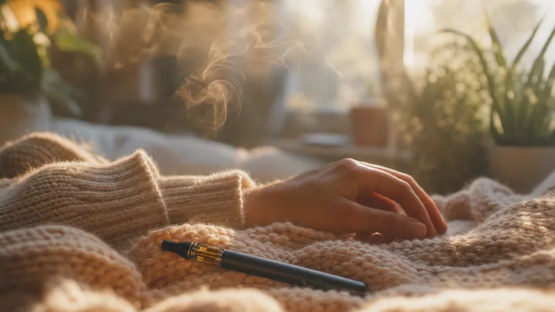 Effets du THC lors de la vapotage